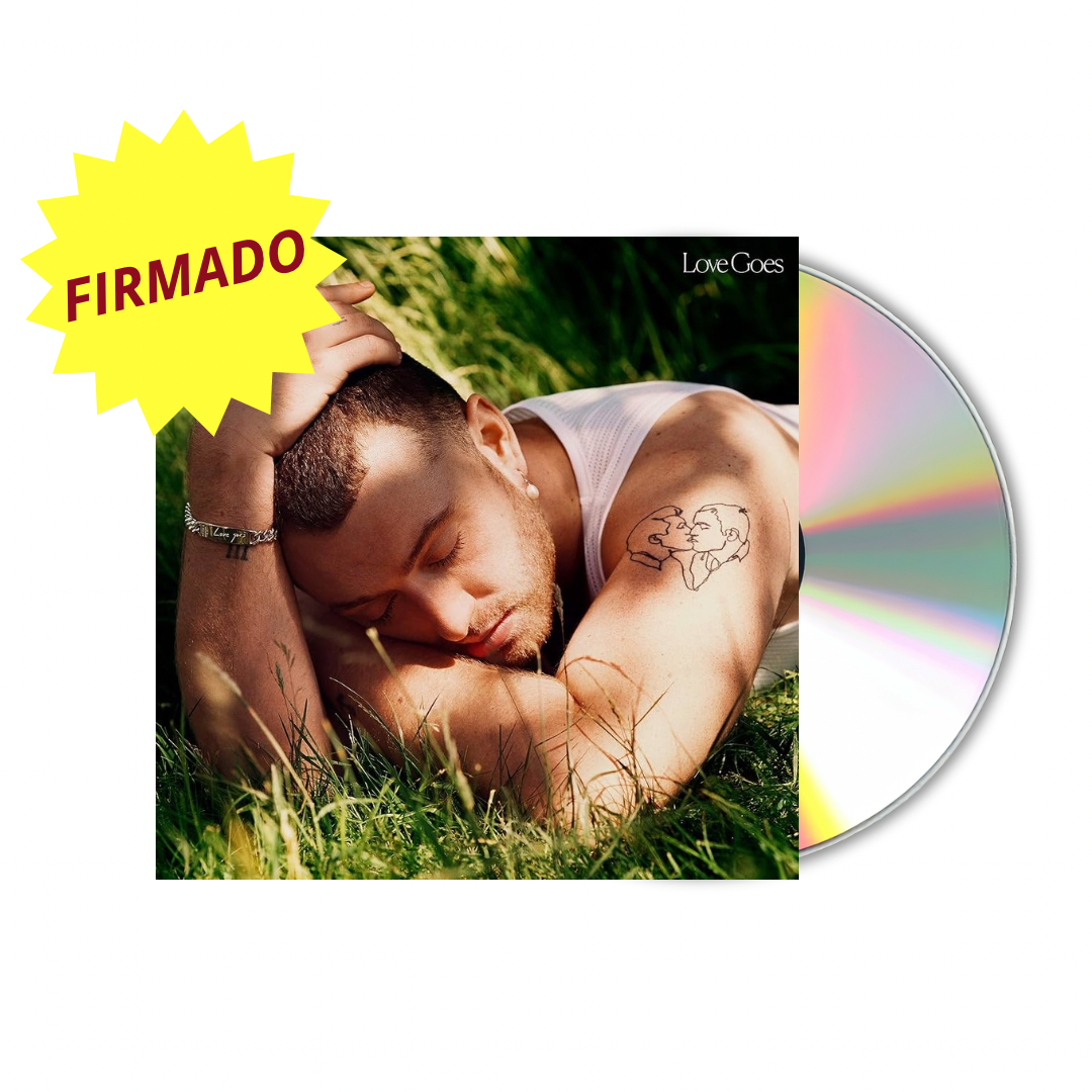 Sam Smith - Love goes CD deluxe (AUTOGRAFIADO)