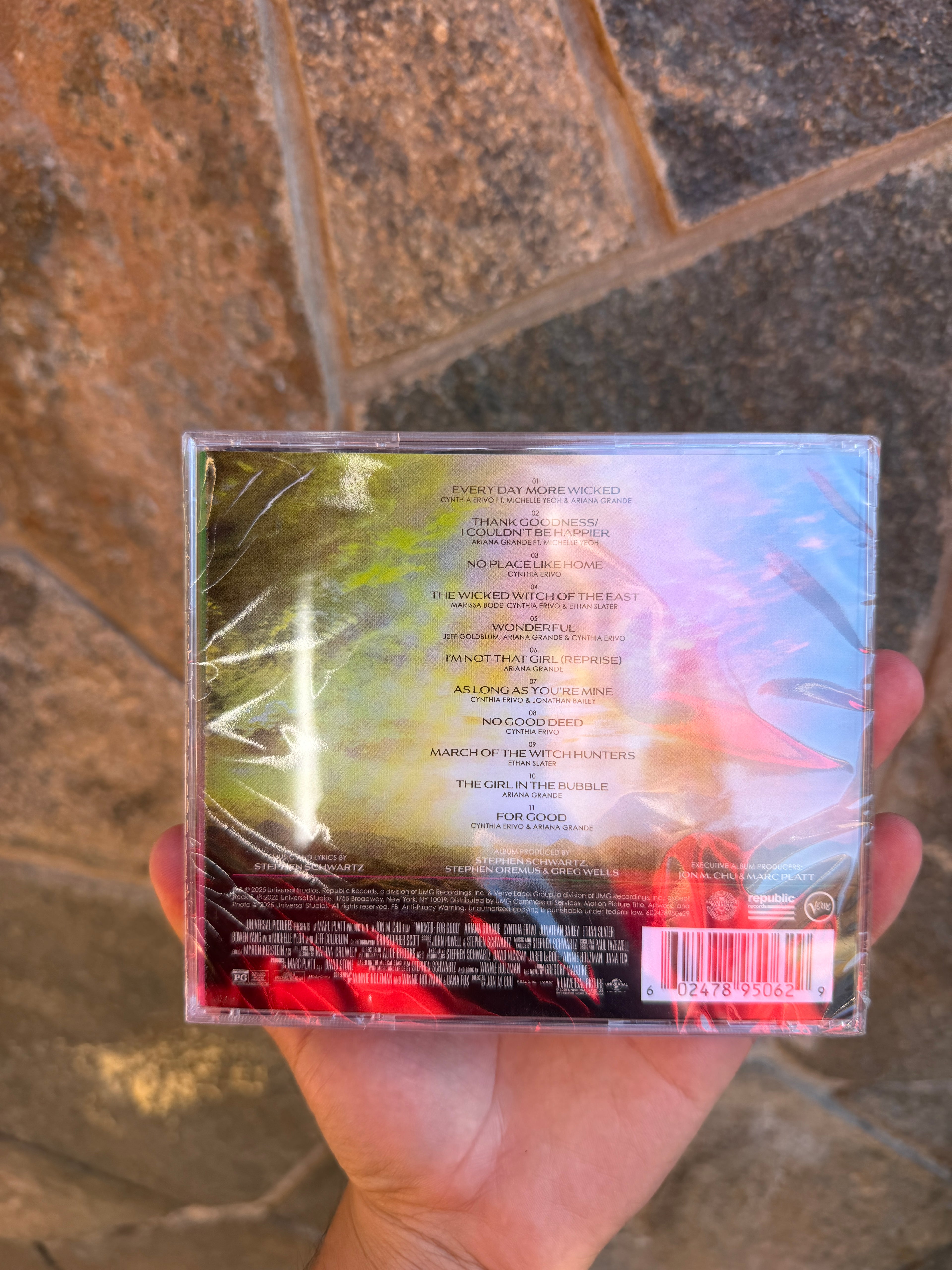 Wicked - Wicked for good Target CD [DETALLE]