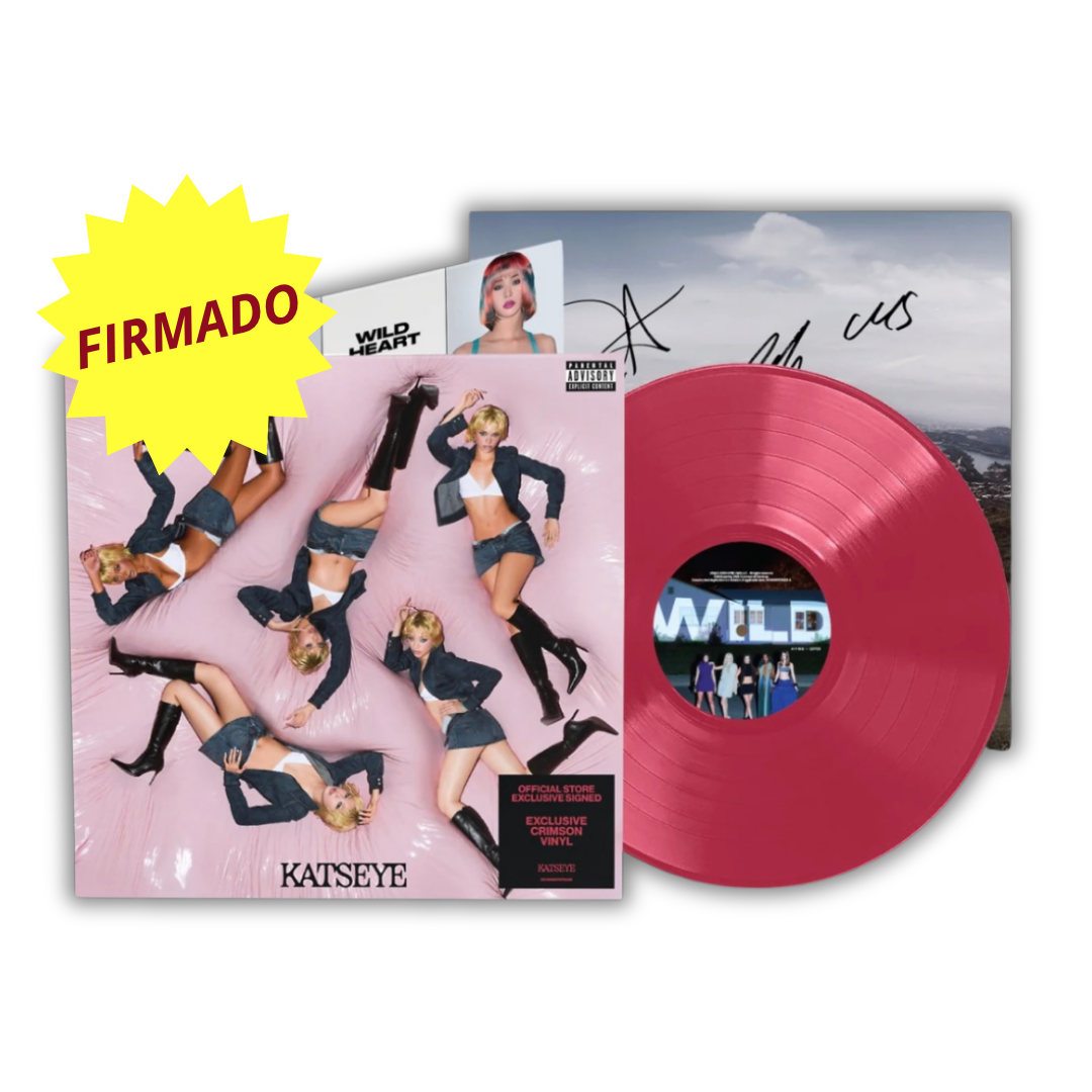 KATSEYE - Vinilo Crimson AUTOGRAFIADO