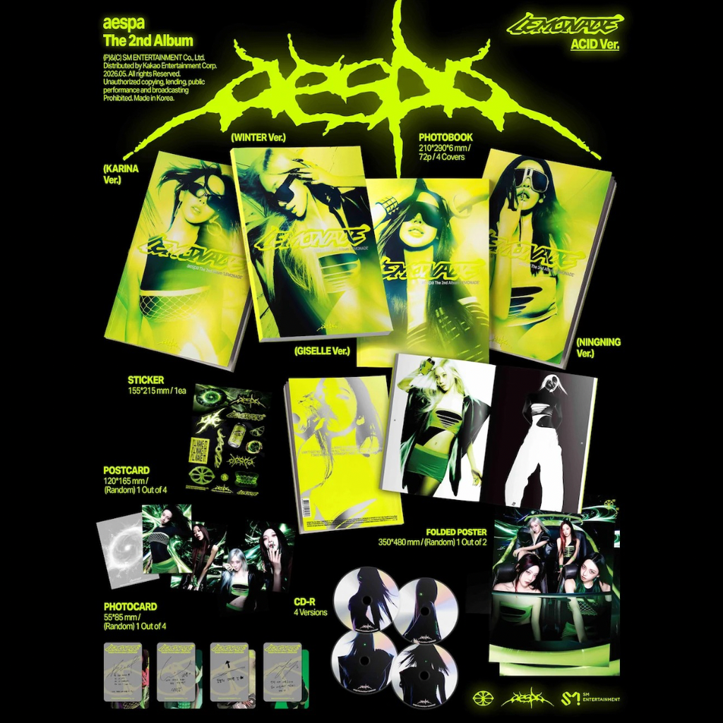 AESPA - LEMONADE (Acid version CD Target)