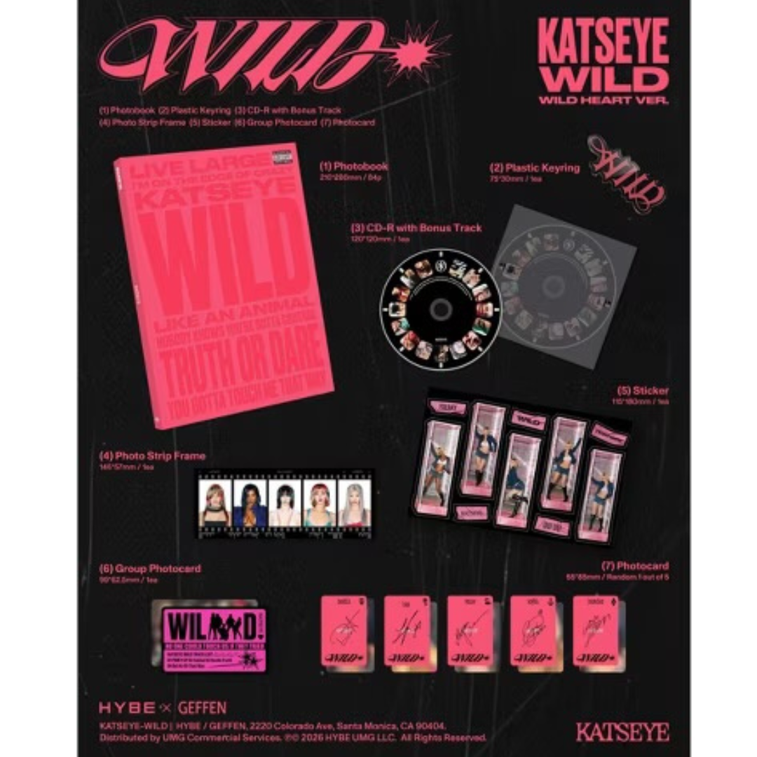 KATSEYE - WILD Album CD (TARGET)