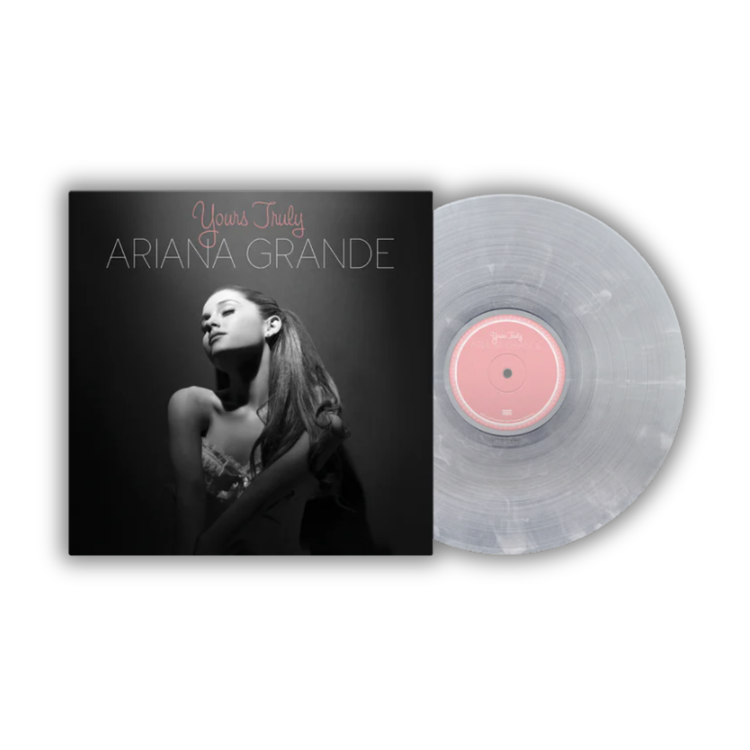 Ariana Grande - Vinilo Yours Truly (clear & white swirl)