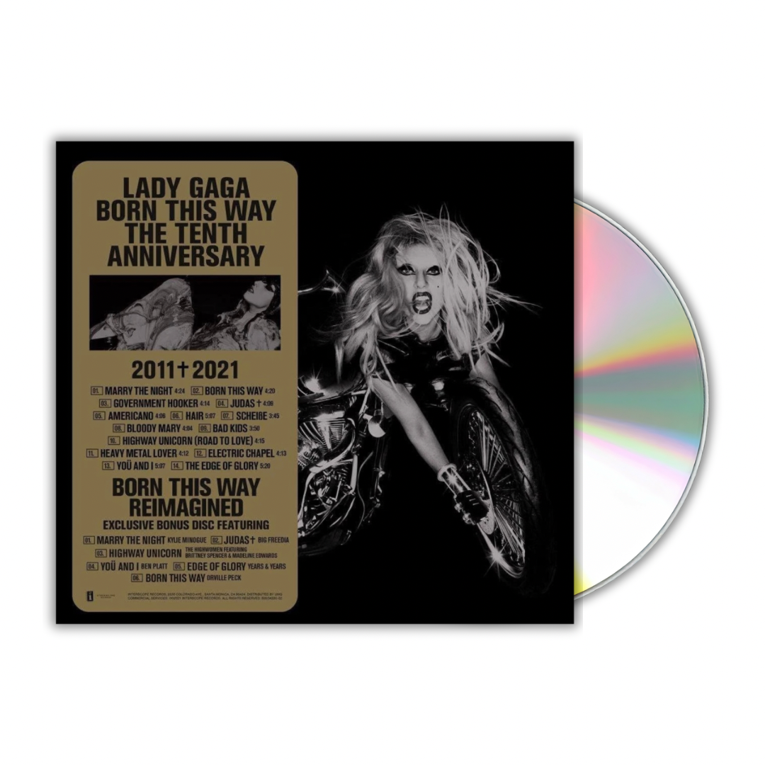 Lady Gaga - Born This Way 10TH CD
